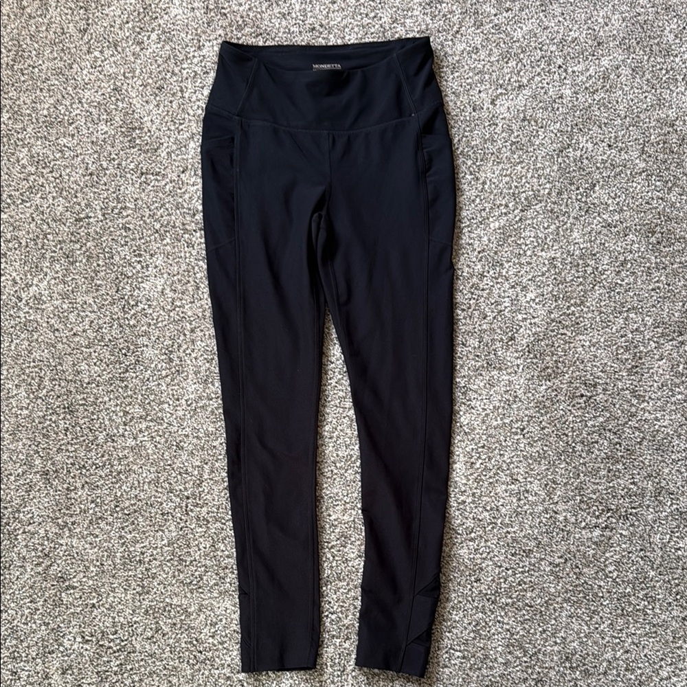 Black High-Waisted Leggings